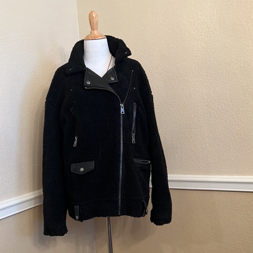 Levi Strauss Sherpa moto jacket